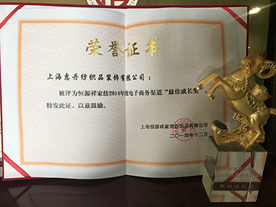 2014年最佳成长奖